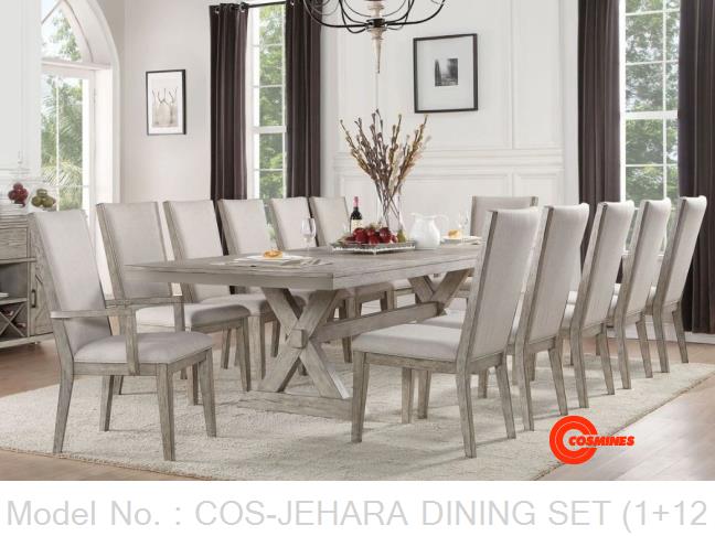 COS-JEHARA DINING SET (1+12)